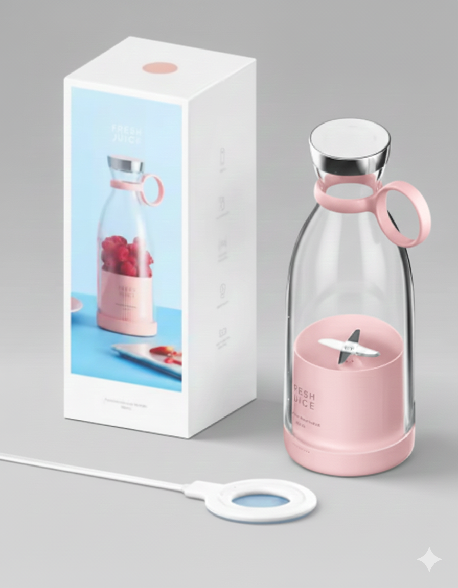 Blenduś – Przenośny Mini Blender z Ładowaniem Magnetycznym