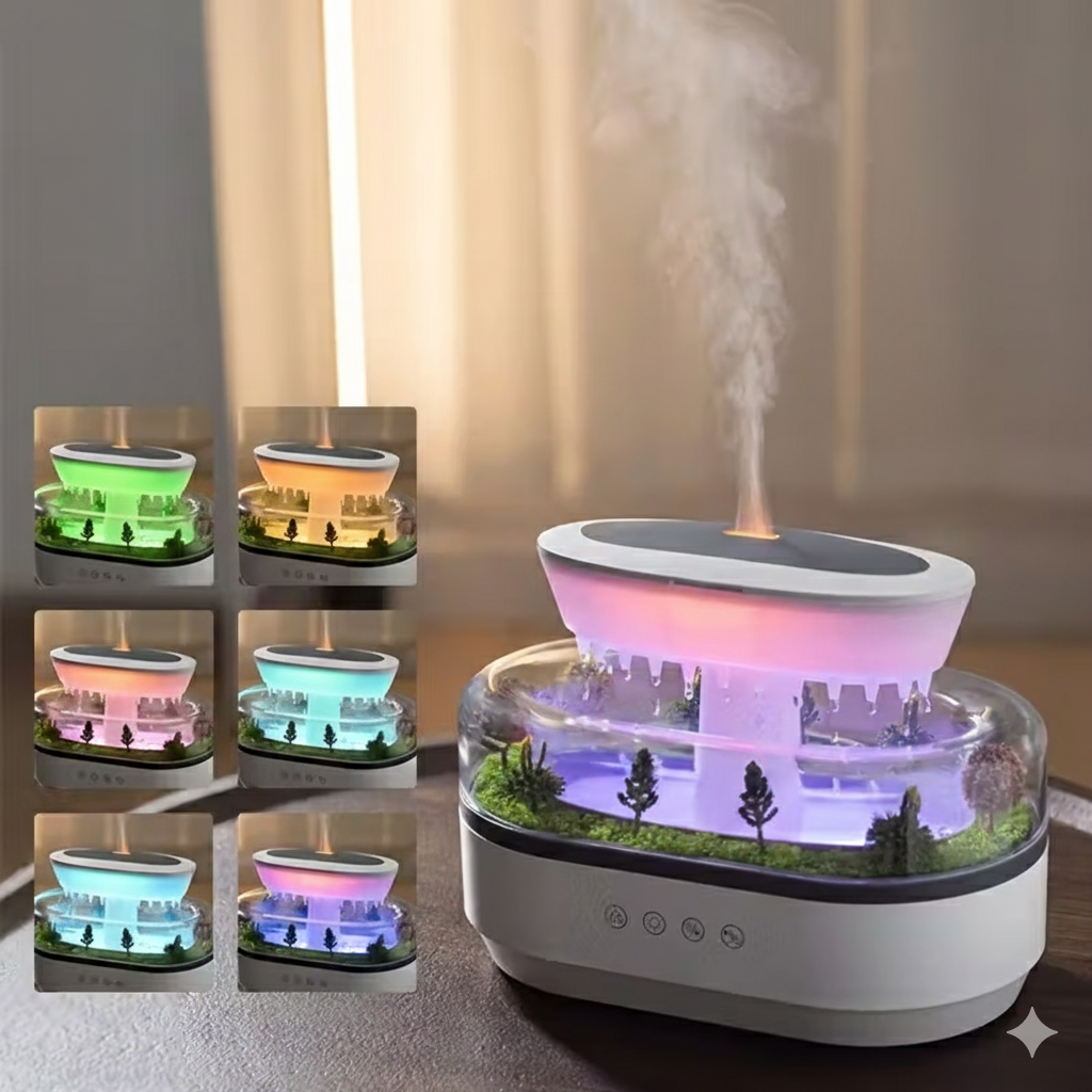 🌧️ Premium Mikro Krajobraz — Nawilżacz Powietrza